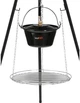 Grill i misa 6 l LUND wiszące na trójnogu 150x54 cm ruszt 49 cm (99933_lu) - obraz 2