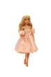 Кукла peach dress, руки на шарнирах в локтях и кистях, ноги на шарнирах в коленях (616510) - изображение 1