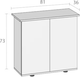 Szafka Juwel SBX Rio 125 White (4022573501049) - obraz 4