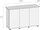 Szafka Juwel SBX Rio 240 White (4022573501247) - obraz 4