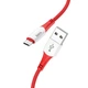 Кабель HOCO Micro USB Ferry charging data cable X70 1 метр красный - изображение 1
