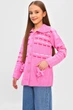 Кофта десткая для девочки розового цвета KIDS рост 140 см: 140 - 146 см (201522) - изображение 2
