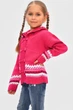 Кофта десткая для девочки темно-розового цвета KIDS рост 104 см: 104 - 110 см (28 р) (201595) - изображение 2