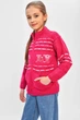 Кофта десткая для девочки темно-розового цвета KIDS рост 110 см: 110 - 116 см (27 р) (201457) - изображение 2