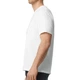 Базовая мужская футболка Gildan Softstyle Midweight белая 5XL - изображение 3