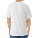 Базовая мужская футболка Gildan Light Cotton белая M - изображение 2