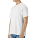 Базовая мужская футболка Gildan Light Cotton белая M - изображение 5