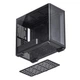 Корпус Jonsbo D300, Black, без БЖ, Mini Tower, для Micro ATX / Mini ITX, 1xType-C / 2xUSB 3.0, макс. CPU - 180 мм / VGA - 430 мм, бічна та передня панель із загартованого скла - изображение 6