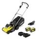Газонокосарка акумуляторна Karcher LMO 4-18 Dual 18В акб 1х5А·год 37см 25-65мм - изображение 1