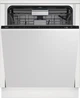 Beko Посудомийна машина вбудована, 15компл., A+++, 60см, дисплей, 3й кошик, білий - зображення 1