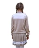 Джемпер для девочки ART KNIT Морячка бежевый, 140-146см 026700 - изображение 2