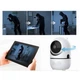 Камера IP Wi-Fi видеонаблюдения QC011 Y7 с поворотом, зумом, датчиком движения и ночным видением, белая, 1080P - изображение 13