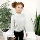 Джемпер для дiвчинки ART KNIT Romance бiлий, 98-104см 014436 - зображення 1