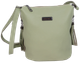 Женская кожаная сумка на плечо салатовая Borsacomoda 000346218 - изображение 1