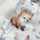 Махровое полотенце с уголком 70х70 см Oh My Kids "Зверушки" молочный - изображение 3
