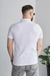 Поло с молнией белое 2XL - изображение 4
