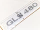 Надпись GLS480 Mercedes-Benz - изображение 1