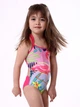 Детский купальник слитный для девочки Keyzi рост 104см Розовый-рисунок Flamingo 21 small 1psc - изображение 2