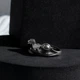 Безрозмірне чоловіче Кільце зі сталі Frogy - зображення 10