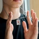 Чоловічий кулон на шию з ланцюжком "Червовий Туз" з нержавіючої сталі - зображення 5