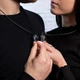 Парные кулоны для влюбленных из нержавеющей стали "Lovers" - изображение 9