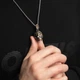 Чоловічий кулон на шию "Amulet Skull" з нержавіючої сталі - зображення 8