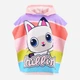 Детское полотенце-пончо для девочки Disney Gabbys Do YE18256 98-116 см Розовое (3609087660045) - изображение 1
