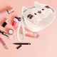 М'який пенал / косметичка для дівчаток з 2 відділенями Pusheen милий органайзер у формі кота для шкільного приладдя / олівців / ручок / косметики, сірий (105452235) - зображення 2