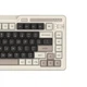 Механічна бездротова ігрова клавіатура Kzzi K75 з перемикачами hotswap, Type-C, Bluetooth, 2,4 ГГц, RGB підсвітка, 75 клавіш (розкладка ENG, QWERTY) Колір - Полярний день - зображення 3