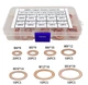Медные Шайбы DIN 125 M4 M5 M6 M8 M10 M12 M14 Набор 100 шт Spec (SP-0687100) - изображение 8