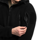 Флісова кофта Helikon Patriot Mk2 Hybrid Fleece - Black 2XL - зображення 2