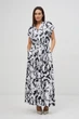 Сукня максі літня на ґудзиках з поясом Wear me L Чорний (14_25_403_11150) - изображение 1