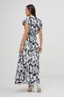 Сукня максі літня на ґудзиках з поясом Wear me L Чорний (14_25_403_11150) - изображение 3