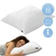 Подушка NORDIC COMFORT+ ТМ IDEIA 70х70 см на молнии білий - изображение 1