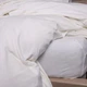 Простынь на резинке MirSon Велюр Winter Frost 28-0001 White Velvet 200х220 (2200003990720) - изображение 2