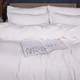 Простынь на резинке MirSon Велюр Winter Frost 28-0001 White Velvet 200х220 (2200003990720) - изображение 7