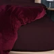 Простынь на резинке MirSon Велюр Winter Frost 28-0002 Excalibur Velvet 160х190 (2200003993103) - изображение 2