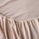Простынь на резинке MirSon Велюр Winter Frost 28-0004 Cream Velvet 150х190 (2200003996586) - изображение 1