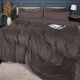 Простынь на резинке MirSon Велюр Winter Frost 28-0005 Ashen Velvet 200х220 (2200003998467) - изображение 3