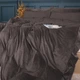 Простынь на резинке MirSon Велюр Winter Frost 28-0005 Ashen Velvet 180х190 (2200003998344) - изображение 5