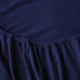 Простынь на резинке MirSon Велюр Winter Frost 28-0006 Navy blue Velvet 80х190 (2200004000107) - изображение 1