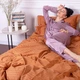 Пододеяльник MirSon 110х140 Satin Stripe 30-0005 Brown (2200005249154) - изображение 8
