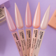Жидкий полигель для наращивания ногтей (нюдовый) Liquid Acrygel Caramel 0024 DNKa 12 мл - изображение 4