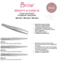 Пинцет для бровей BEAUTY & CARE 10 TYPE 3 (широкие скошенные кромки) TBC-10/3 STALEKS - изображение 9