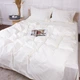 Простынь MirSon Poplin Line 002 Milky White 180х220 см (2200006277989) - изображение 4