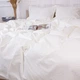 Простынь MirSon Poplin Line 002 Milky White 180х220 см (2200006277989) - изображение 8