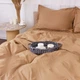 Простынь MirSon Poplin Line 015 Sandy 150х200 см (2200006278221) - изображение 4