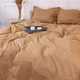 Простынь MirSon Poplin Line 015 Sandy 150х200 см (2200006278221) - изображение 5
