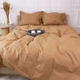 Простынь MirSon Poplin Line 015 Sandy 150х200 см (2200006278221) - изображение 6