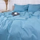 Простынь MirSon Poplin Line 067 Green Wave 180х220 см (2200006279488) - изображение 7